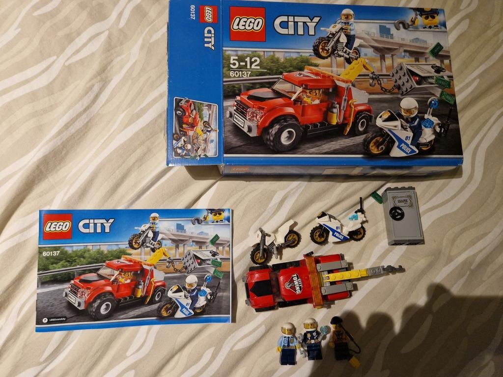 Lego City Roof set nr 60137, Ophalen of Verzenden, Zo goed als nieuw, Complete set, Lego