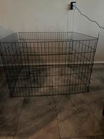 Zwarte stalen bench, Dieren en Toebehoren, Ophalen, Zo goed als nieuw