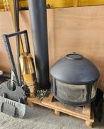 EDOFOCUS 631 DA HANGHAARD houtkachel FOCUS HAARD 3 ZIJDIG, Houtkachel, Ophalen of Verzenden, Zo goed als nieuw, Hangend