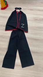 Badman zorro katoen verkleedpak speelpak 128, Kinderen en Baby's, Ophalen of Verzenden, Zo goed als nieuw, 122 t/m 128, Jongen