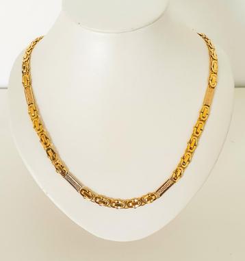 18 karaat gouden heren ketting  beschikbaar voor biedingen