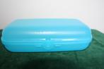 Tupperware lunch bakje blauw met smartclip, Huis en Inrichting, Keuken | Tupperware, Ophalen, Zo goed als nieuw, Blauw