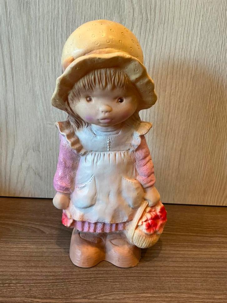 Vintage sarah kay rubberen pieppop combex england, Verzamelen, Poppen, Zo goed als nieuw, Pop, Ophalen of Verzenden