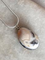 Agaat ketting, Sieraden, Tassen en Uiterlijk, Edelstenen, Ophalen of Verzenden, Zo goed als nieuw