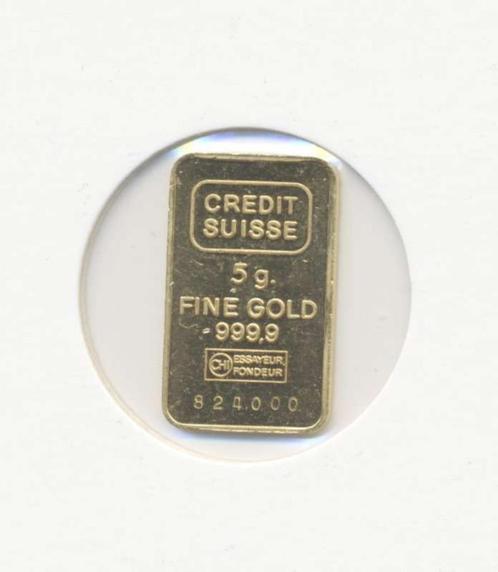Goud baar 5 gram, Postzegels en Munten, Edelmetalen en Baren, Goud, Verzenden