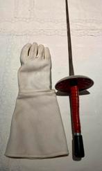 Schermset: schermmasker, floret en handschoen (maat S), Maat S, Ophalen, Overige