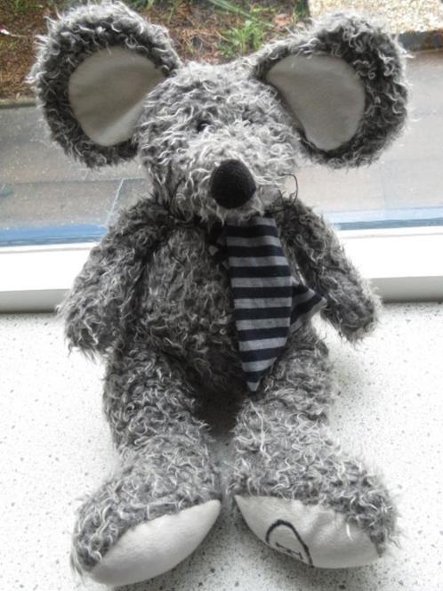 Grijs gemeleerde Muis of Rat merk Riverdale meet ca 42 cm, Kinderen en Baby's, Speelgoed | Knuffels en Pluche, Zo goed als nieuw