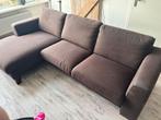Bruine stoffen bank, Ophalen, Gebruikt, Stof