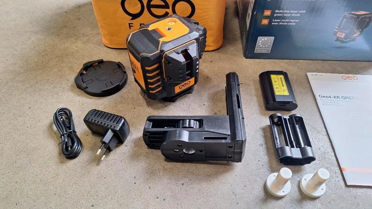 Geo Fennel GEO4 XR Laser GROEN NIEUW! lijnlaser kruislaser, Auto diversen, Autogereedschap, Nieuw, Ophalen of Verzenden