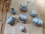 Antiek blauw servies, Ophalen of Verzenden