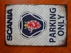Scania Parking 20x30 cm Reclamebord, Verzamelen, Ophalen of Verzenden, Nieuw, Reclamebord