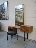 Kaptafel Pastoe Cees Braakman stijl teakhout uit de jaren 60, Huis en Inrichting, Tafels | Kaptafels, Ophalen, Gebruikt, 100 tot 150 cm