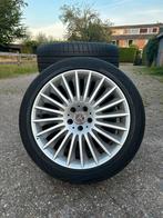 Mercedes S-klasse W222 19 inch spaakvelgen zomer, Gebruikt, -, -, Banden en Velgen