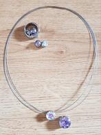 KETTING OORBELLEN EN RING MAAT 53 VAN MELANO, Ophalen of Verzenden, Zo goed als nieuw