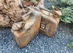Mooi doorleefde jerrycans, Antiek en Kunst, Antiek | Gereedschap en Instrumenten, Ophalen of Verzenden