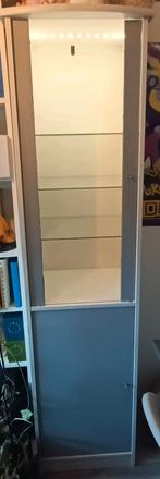 2x Vitrinekast met opbergruimte, Ophalen, 50 tot 100 cm, 150 tot 200 cm, 25 tot 50 cm