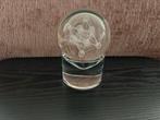 Glazen bol met Metatron patroon Ø 7 cm, Gebruikt, Onbekend, Ophalen of Verzenden, Onbekend