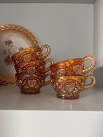 5x Carnaval glass kopjes, Ophalen of Verzenden
