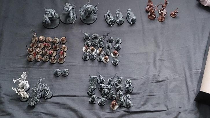 Age of Sigmar – Skaven leger / lot (OOP), Hobby en Vrije tijd, Wargaming, Zo goed als nieuw, Warhammer, Figuurtje(s), Geverfd