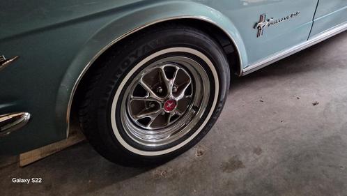 Set styled wheels Ford Mustang 14 inch NIEUW!!, Auto-onderdelen, Banden en Velgen, Velg(en), Zomerbanden, 14 inch, 195 mm, Personenwagen