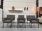 6 Nieuw Bert Plantagie Kameleon Eetkamerstoelen op wielen, Huis en Inrichting, Nieuw, Ophalen of Verzenden, Grijs, Vijf, Zes of meer stoelen