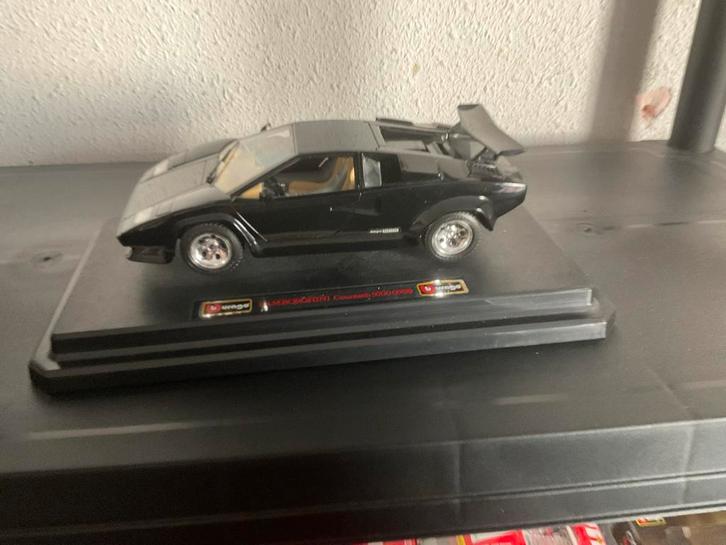 Lamborghini Countach 5000 - 1988 - 1/24, Hobby en Vrije tijd, Modelauto's | 1:24, Nieuw, Auto, Bburago, Ophalen