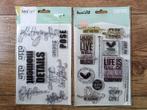 2x Kesi' art Stempels, Hobby en Vrije tijd, Stempelen, Ophalen of Verzenden, Clearstamp