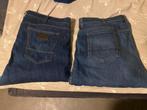 Heren Wrangler jeans, Kleding | Heren, Ophalen of Verzenden, Zo goed als nieuw, Blauw, Overige jeansmaten