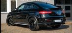 Mercedes-Benz GLE 450  Coupe  4MATIC  AMG  2016 Zwart, Auto's, 367 pk, GLE, Leder, Vierwielaandrijving