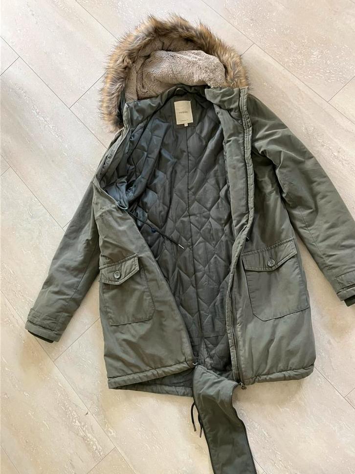 Zwangerschap jas positie M winter herfst Noppies, Kleding | Dames, Positiekleding, Zo goed als nieuw, Maat 38/40 (M), Groen, Ophalen of Verzenden