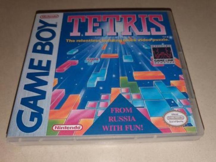 Tetris Game Boy GB Game Case, Spelcomputers en Games, Games | Nintendo Game Boy, Zo goed als nieuw, Puzzel en Educatief, 1 speler