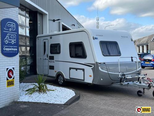 Eriba Nova 435 mover, voortent, luifel, Caravans en Kamperen, Caravans, Bedrijf, tot en met 4, 1000 - 1250 kg, Rondzit, Eriba