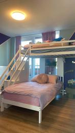 Mooie hoogslaper / stapelbed, Huis en Inrichting, Slaapkamer | Stapelbedden en Hoogslapers, Ophalen, Eenpersoons, Zo goed als nieuw