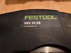 Festool HKC 55 eb in systainer, Gebruikt, Cirkelzaag, Ophalen of Verzenden, 30 tot 70 mm