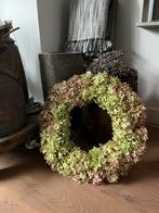 Verse Hortensia krans, doorsnee ca. 50 cm, Huis en Inrichting, Woonaccessoires | Kransen, Ophalen of Verzenden, Nieuw