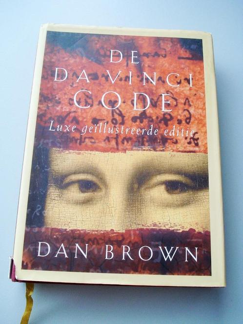 ZGAN boek - De Da Vinci Code - Dan Brown - Lux Geïllustreerd, Boeken, Thrillers, Zo goed als nieuw, Amerika, Ophalen of Verzenden