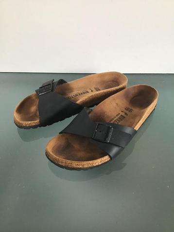 GRATIS VERZENDEN | BIRKENSTOCK Madrid zwarte slippers 40 beschikbaar voor biedingen