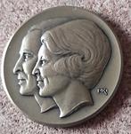 penning Koningin Beatrix en Prins Claus (lot 2), Verzenden, Brons, Nederland