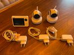 Luvion babyphone met 2 camera’s, Ophalen, Zo goed als nieuw, Terugspreekfunctie