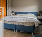 Boxspring 180x210 alpine firm, Huis en Inrichting, Slaapkamer | Boxsprings, Ophalen, Blauw, 210 cm, Tweepersoons