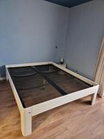 ZGAN Auping Auronde 160x200x48cm seniorenhoogte  zandbeige, Doe-het-zelf en Verbouw, Hout en Planken, Ophalen, Zo goed als nieuw