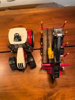 Bruder Tractor met Aanhanger & Grijpmachine, Ophalen, Gebruikt, Jongen of Meisje