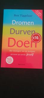 Dromen, Durven ,Doen, Ophalen of Verzenden, Ben Tiggelaar, Persoonlijkheidsleer, Nieuw