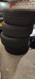 4 Vredestein WINTRAC 205/55 R16 winterbanden met velgen, Ophalen, Gebruikt, 16 inch, Banden en Velgen