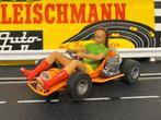 Fleischmann Go-Cart Vrouw Bruin Los Haar Slot Car Racebaan, Ophalen of Verzenden, Zo goed als nieuw, Elektrisch, Fleischmann