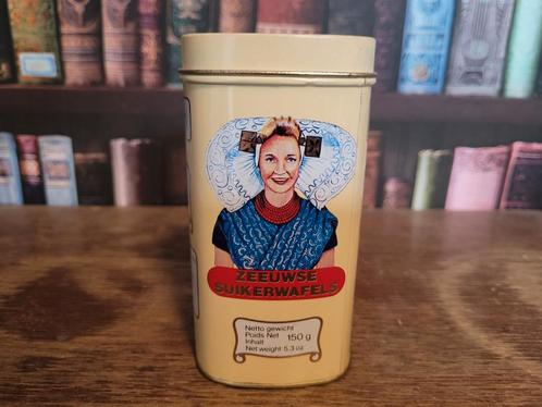 Blik Zeeuwse suikerwafels, Verzamelen, Blikken, Zo goed als nieuw, Koek(jes), Overige merken, Ophalen of Verzenden