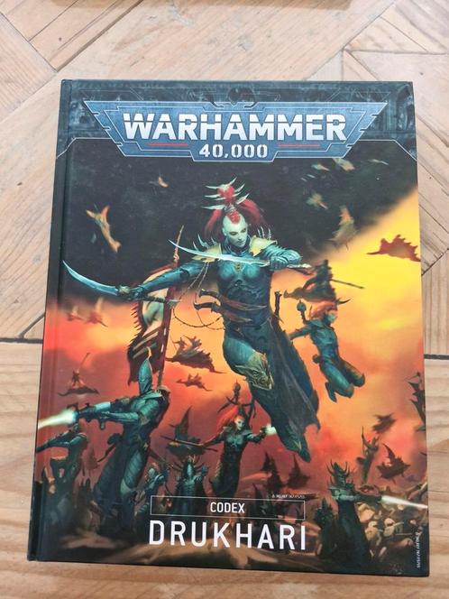 Warhammer 40k Codex Drukhari, Hobby en Vrije tijd, Wargaming, Gebruikt, Boek of Catalogus, Ophalen of Verzenden