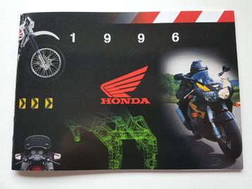 Honda moto jaarprogramma folders / brochures beschikbaar voor biedingen