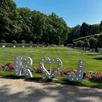 Lichtletters te koop - aluminium - wit - goede kwaliteit, Hobby en Vrije tijd, Feestartikelen | Verhuur, Ophalen