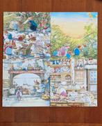 Brambly Hedge 4 nieuwe dubbele ansichtkaarten met envelop, Ophalen of Verzenden, Nieuw, Overige materialen, Overige typen